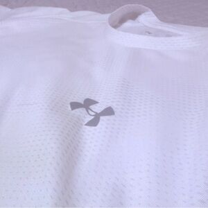 Under Armour Men's Short Sleeve White Tee